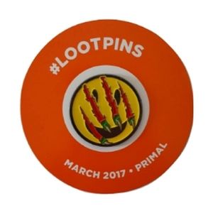 Loot Crate Pin Primal #LOOTPINS